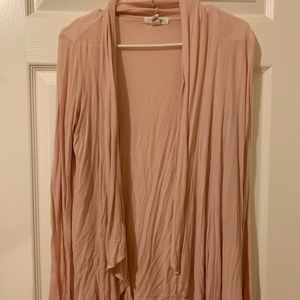 Pink cardigan